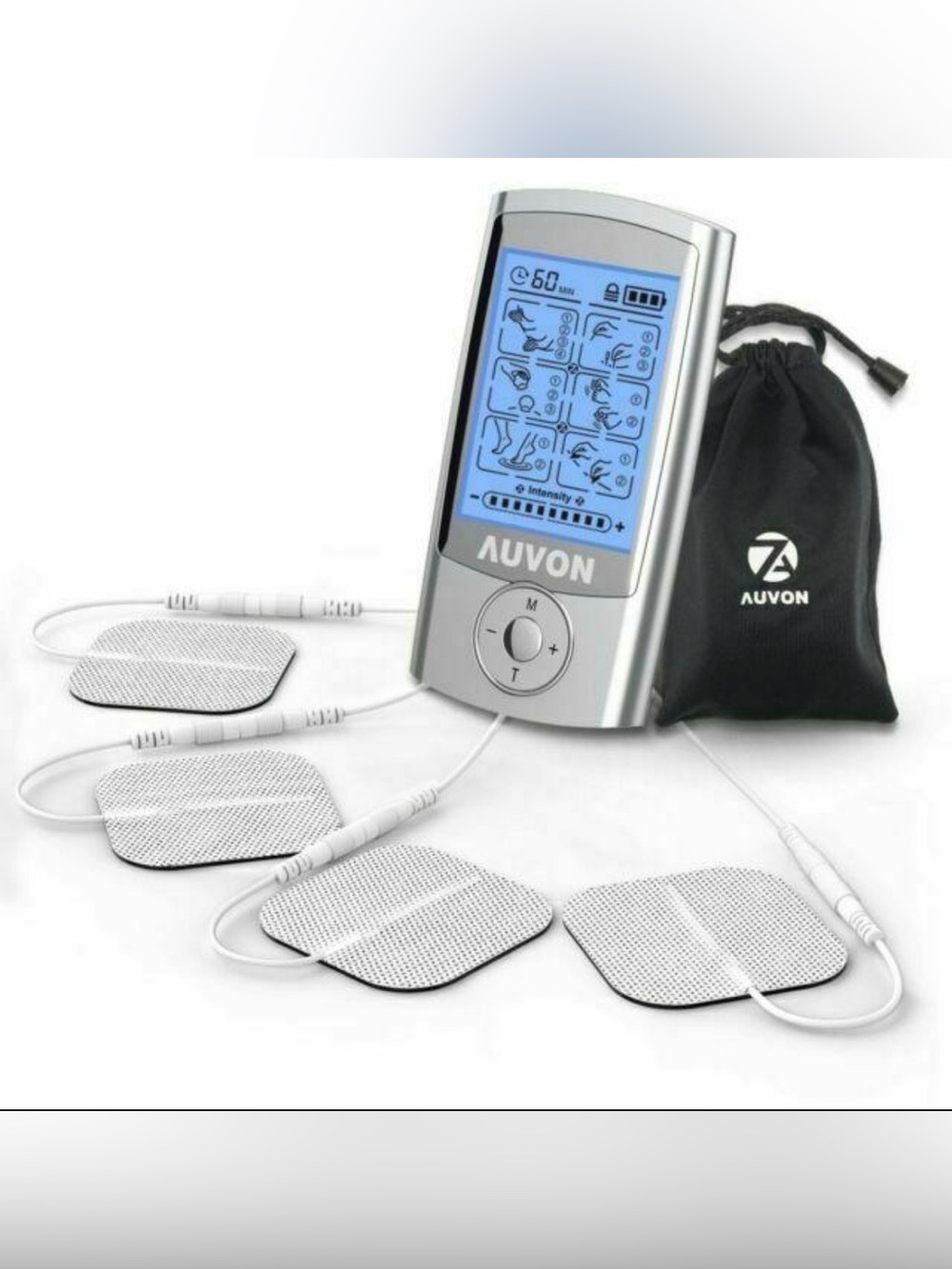 AUVON TENS & EMS Muscle Stimulator Unit TU1080 Pain Relief Device – New Sealed
